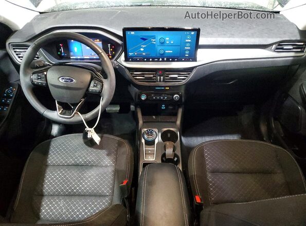 1FMCU9GN0PUB30320 2023 FORD ESCAPE Black Vista del salpicadero