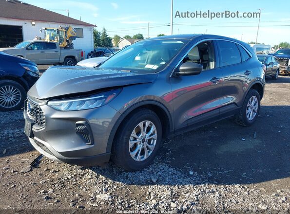 1FMCU9GN2PUB40895 2023 FORD ESCAPE Gray Առջևի ձախ երեք քառորդ տեսարան