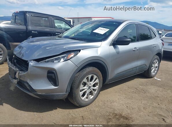 1FMCU9GN8RUB53699 2024 FORD ESCAPE Silver წინა მარცხენა ხედი სამი მეოთხედიდან