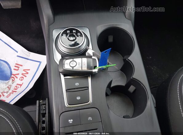 1FMCU9GN8SUB32101 2025 FORD ESCAPE Black Vista del salpicadero