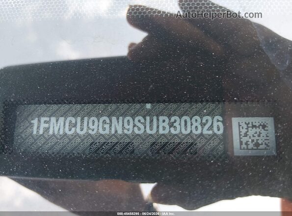 1FMCU9GN9SUB30826 2025 FORD ESCAPE Black ძრავის განყოფილების ხედი
