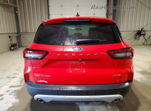 1FMCU9GNXRUB31073 2024 FORD ESCAPE Red უკანა ხედი