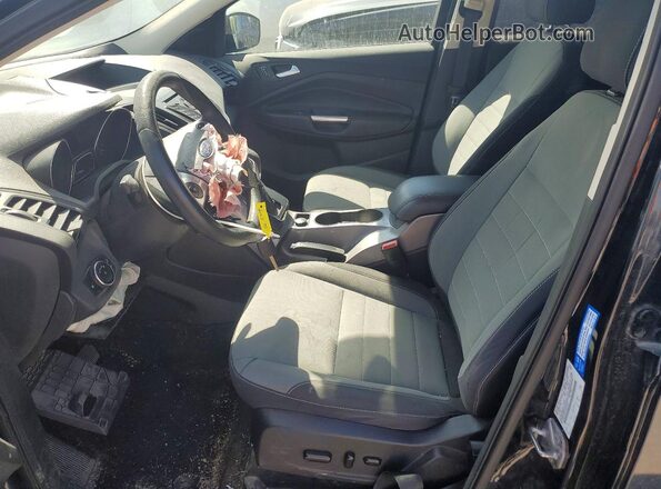 1FMCU9GX1GUB37357 2016 FORD ESCAPE Black Вид салону спереду