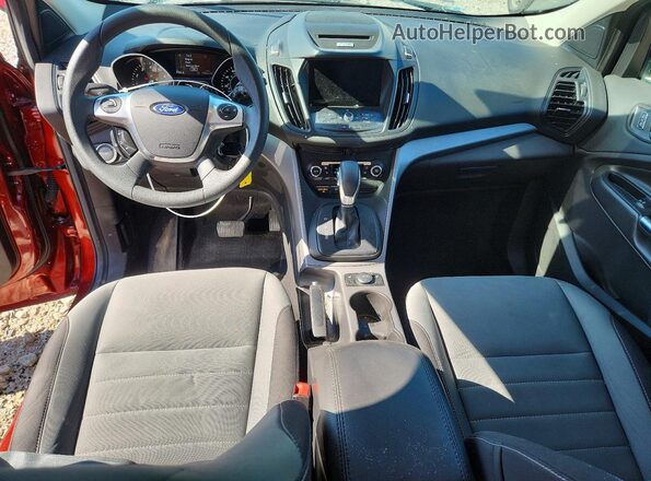 1FMCU9GX2GUA43679 2016 FORD ESCAPE Коричневый Вид панели приборов