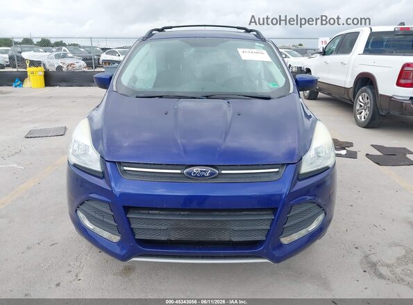 1FMCU9GX2GUB02228 2016 FORD ESCAPE Blue Առջևի վահանակի տեսք