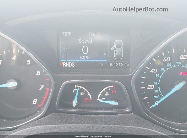 1FMCU9GX2GUC08730 2016 FORD ESCAPE Blue უკანა სავარძლების ხედი