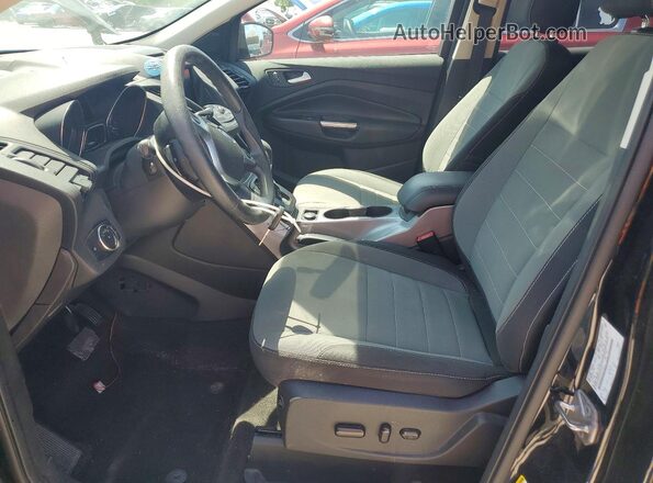 1FMCU9GX2GUC24667 2016 FORD ESCAPE Black წინა სალონის ხედი
