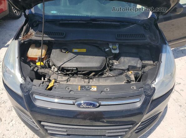 1FMCU9GX2GUC24667 2016 FORD ESCAPE Black ძრავის განყოფილების ხედი