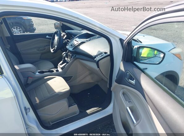 1FMCU9GX3GUB75012 2016 FORD ESCAPE White წინა სალონის ხედი