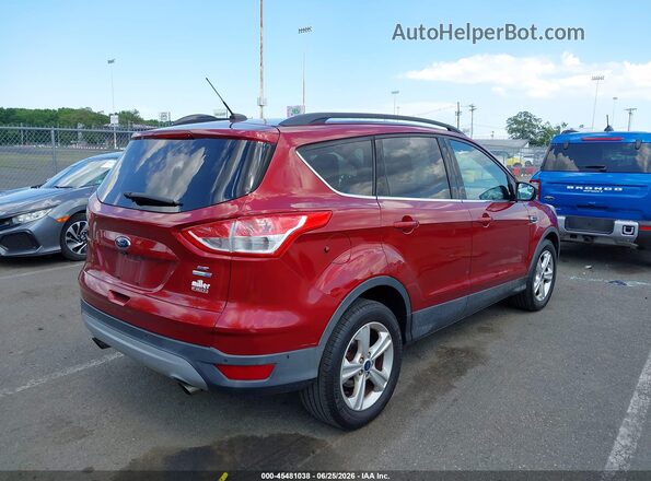 1FMCU9GX4GUB03087 2016 FORD ESCAPE Красный Задняя правая четверть