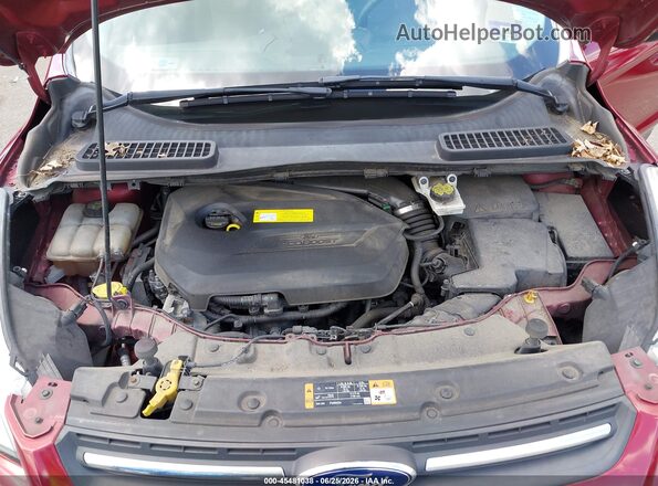 1FMCU9GX4GUB03087 2016 FORD ESCAPE Красный Вид сзади