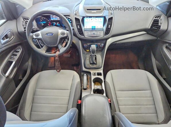 1FMCU9GX6GUB59077 2016 FORD ESCAPE Gray Вид панелі приладів