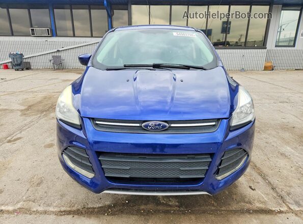 1FMCU9GX7GUB55992 2016 FORD ESCAPE Blue Widok z przodu