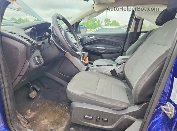1FMCU9GX7GUB55992 2016 FORD ESCAPE Blue Widok wnętrza z przodu