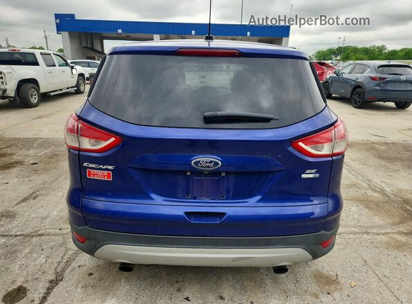 1FMCU9GX7GUB55992 2016 FORD ESCAPE Blue Widok z tyłu