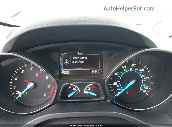 1FMCU9GX7GUC13972 2016 FORD ESCAPE Black Вид задніх сидінь
