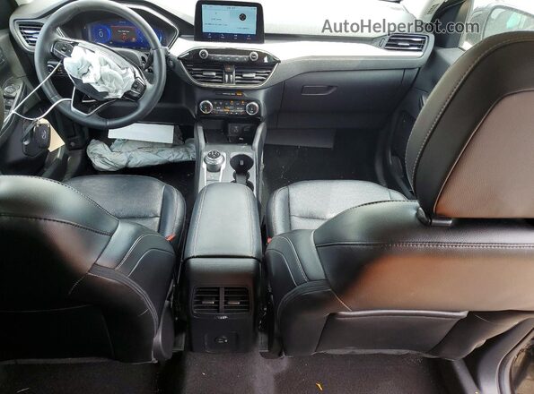 1FMCU9H93NUB82152 2022 FORD ESCAPE Black Dashboard view
