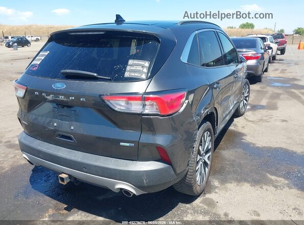 1FMCU9H97LUA40867 2020 FORD ESCAPE Серый Задняя правая четверть