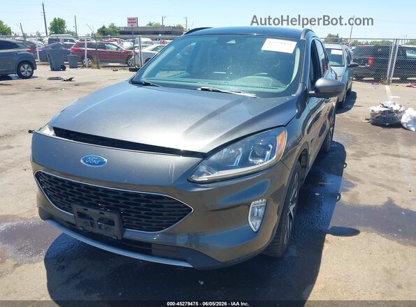 1FMCU9H97LUA40867 2020 FORD ESCAPE Серый Передняя левая четверть