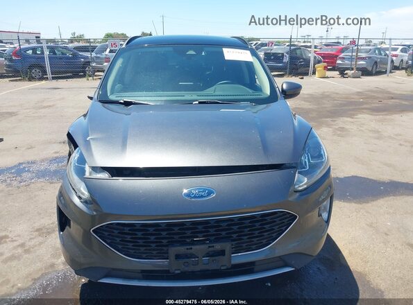 1FMCU9H97LUA40867 2020 FORD ESCAPE Серый Вид щитка приборов