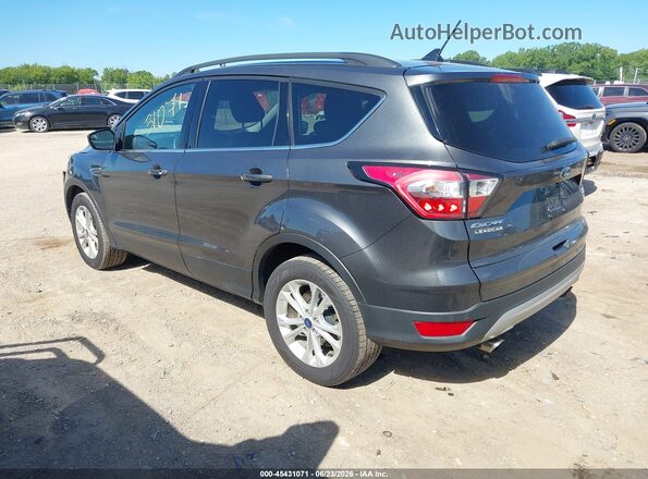 1FMCU9HD0JUA87627 2018 FORD ESCAPE Gray Tył lewy