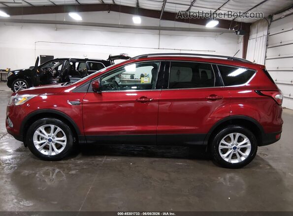1FMCU9HD0JUA91340 2018 FORD ESCAPE Red 