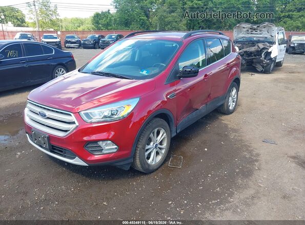 1FMCU9HD0JUC43584 2018 FORD ESCAPE Красный 