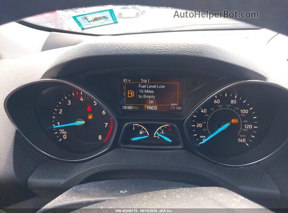 1FMCU9HD0JUC43584 2018 FORD ESCAPE Красный Вид задних сидений