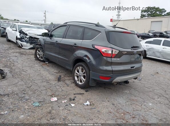 1FMCU9HD0JUD31373 2018 FORD ESCAPE Gray უკანა მარცხენა