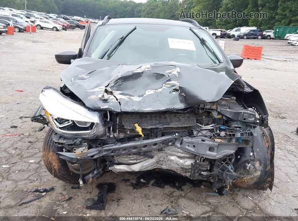 1FMCU9HD0JUD31373 2018 FORD ESCAPE Gray წინა ხედი