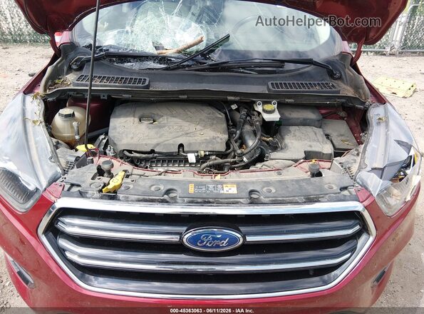1FMCU9HD1JUD35688 2018 FORD ESCAPE Red Rear view