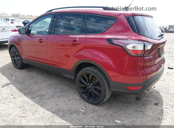 1FMCU9HD1JUD35688 2018 FORD ESCAPE Red Rear left
