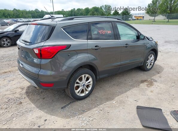 1FMCU9HD1KUB22872 2019 FORD ESCAPE Gray Trasero derecho