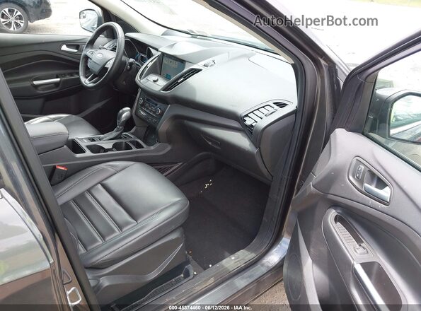 1FMCU9HD1KUB22872 2019 FORD ESCAPE Gray Vista interior delantera