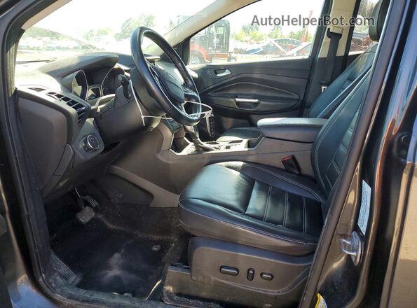 1FMCU9HD1KUC43935 2019 FORD ESCAPE Серый Вид салона спереди