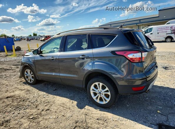 1FMCU9HD2JUC55106 2018 FORD ESCAPE Gray Rear left