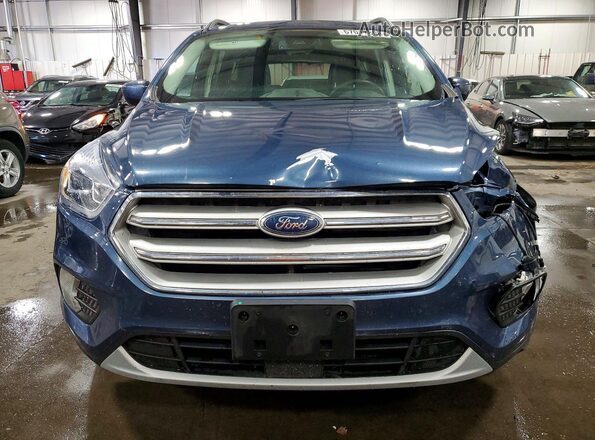 1FMCU9HD2JUC79485 2018 FORD ESCAPE Blue წინა ხედი
