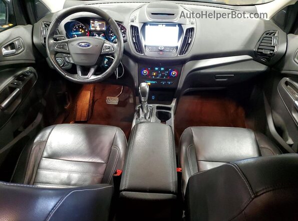 1FMCU9HD2JUC79485 2018 FORD ESCAPE Blue წინა პანელის ხედი