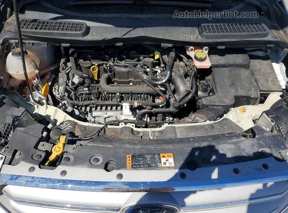 1FMCU9HD2KUC42583 2019 FORD ESCAPE Белый Вид задней части салона