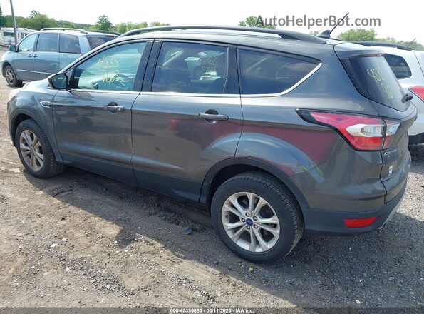 1FMCU9HD3JUA33707 2018 FORD ESCAPE Gray 