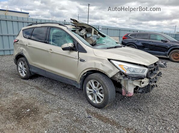 1FMCU9HD3JUB31765 2018 FORD ESCAPE Beige Front right