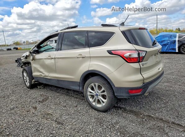 1FMCU9HD3JUB31765 2018 FORD ESCAPE Beige Rear left