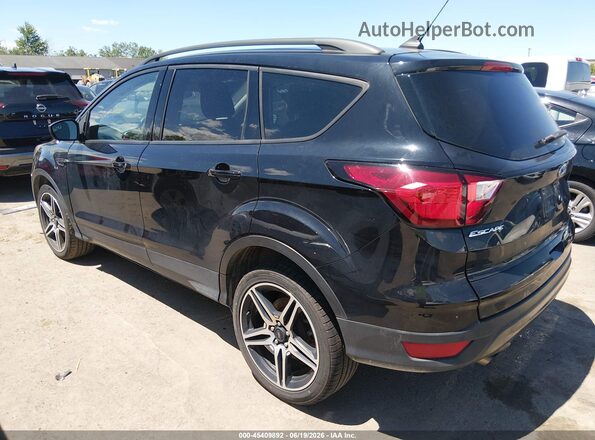 1FMCU9HD3KUB85200 2019 FORD ESCAPE Black Задня ліва чверть