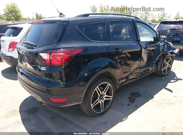 1FMCU9HD3KUB85200 2019 FORD ESCAPE Black Задня права чверть