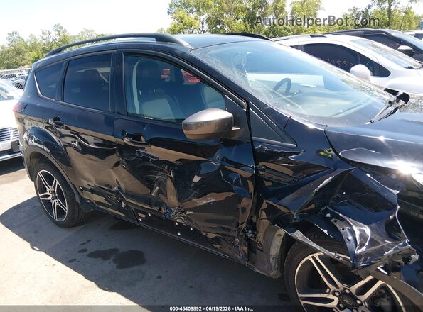 1FMCU9HD3KUB85200 2019 FORD ESCAPE Black Вид задньої частини салону