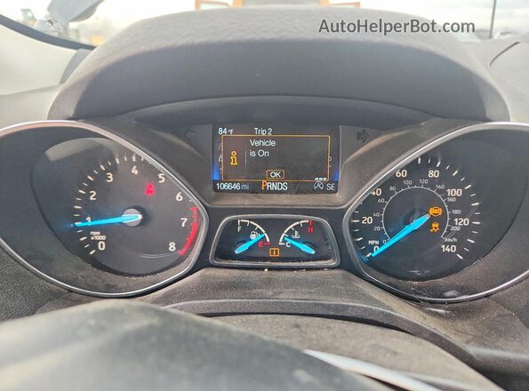1FMCU9HD3KUB87013 2019 FORD ESCAPE Gray 