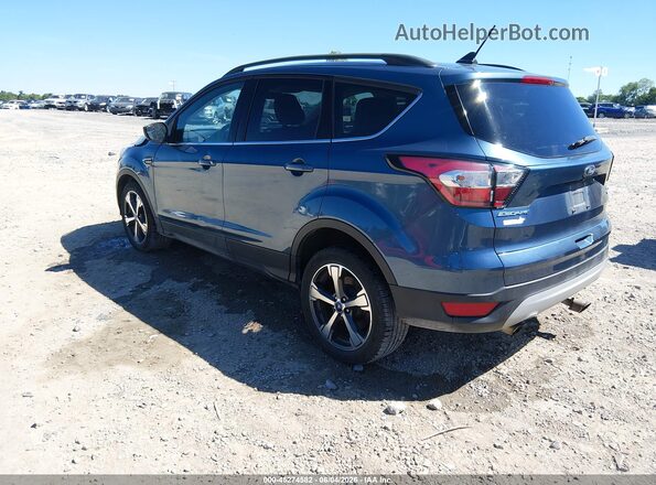 1FMCU9HD4JUB08706 2018 FORD ESCAPE Blue უკანა მარცხენა