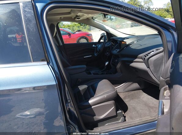 1FMCU9HD4JUB08706 2018 FORD ESCAPE Blue წინა სალონის ხედი