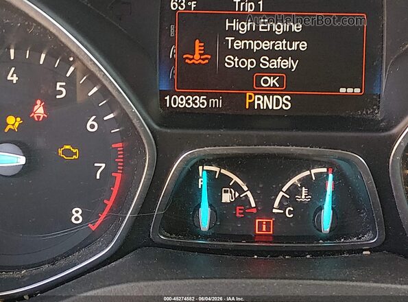 1FMCU9HD4JUB08706 2018 FORD ESCAPE Blue 