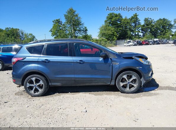 1FMCU9HD4JUB08706 2018 FORD ESCAPE Blue უკანა სალონის ხედი